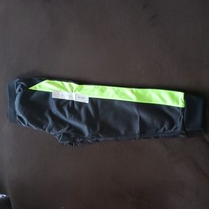 Boys Jumping Bean black/lime jogger size 6
